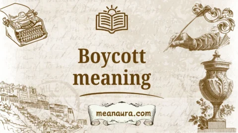 boycott meaning