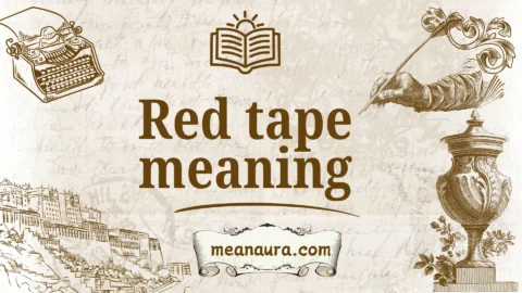 red tape meaning