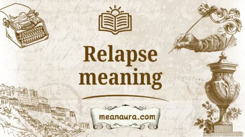 relapse meaning
