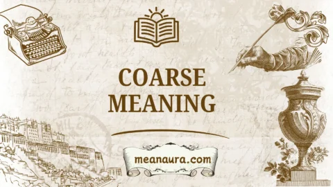 coarse meaning