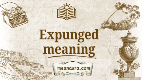 expunged meaning