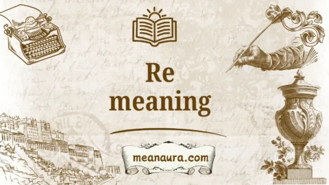 re meaning