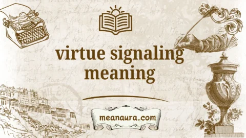virtue signaling meaning