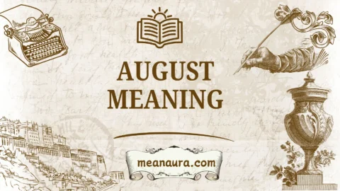 august meaning