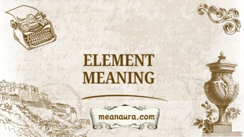 element meaning