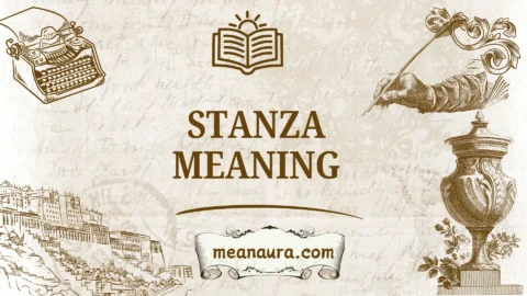 stanza meaning