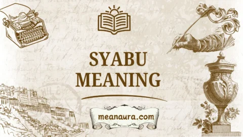 syabu meaning