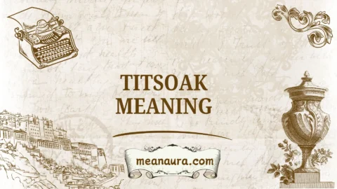 titsoak meaning