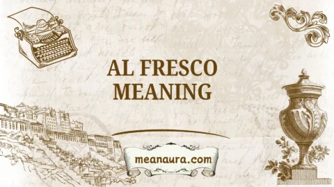 al fresco meaning