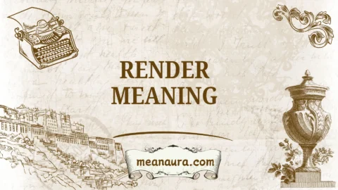 render meaning