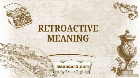 retroactive meaning