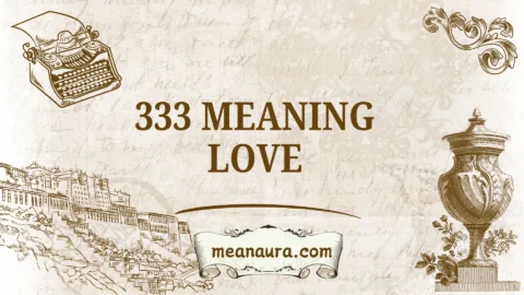333 meaning love