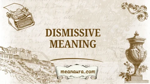 dismissive meaning