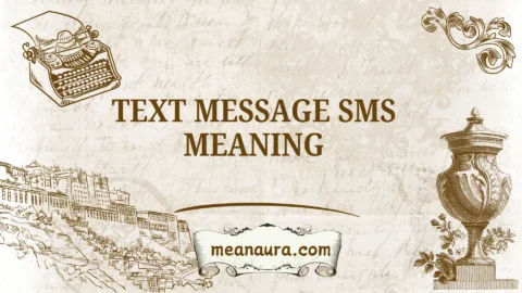 text message sms meaning